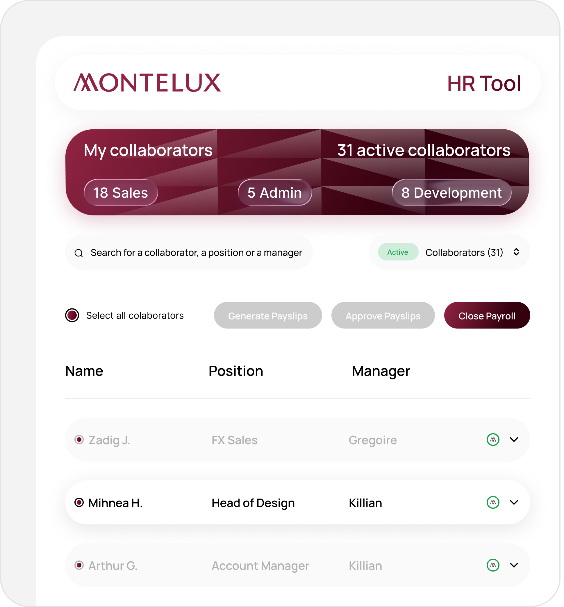 HR Payslip