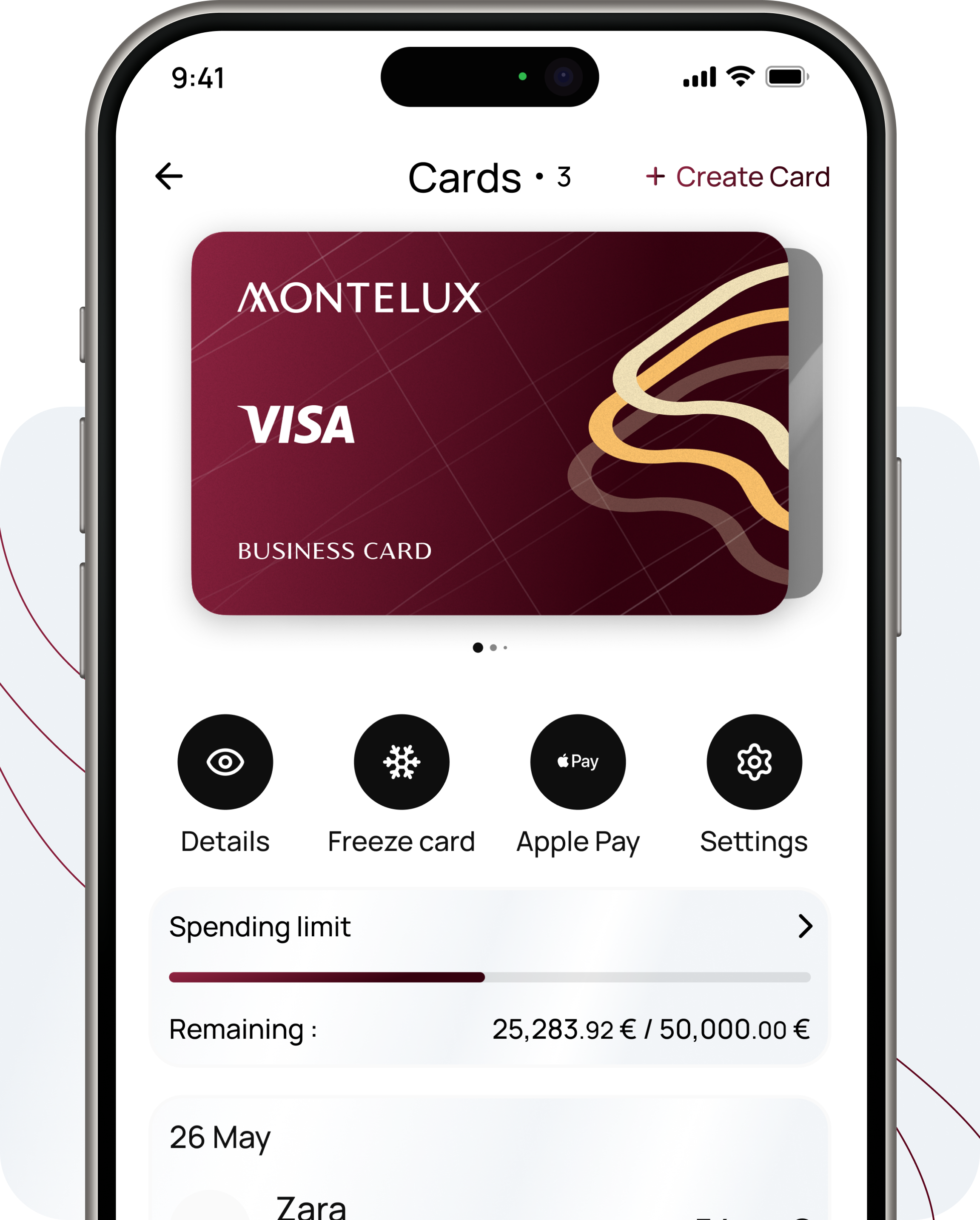Credit card management